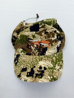 Sitka Men's Camo Hunting Cap OSFA Adjustable